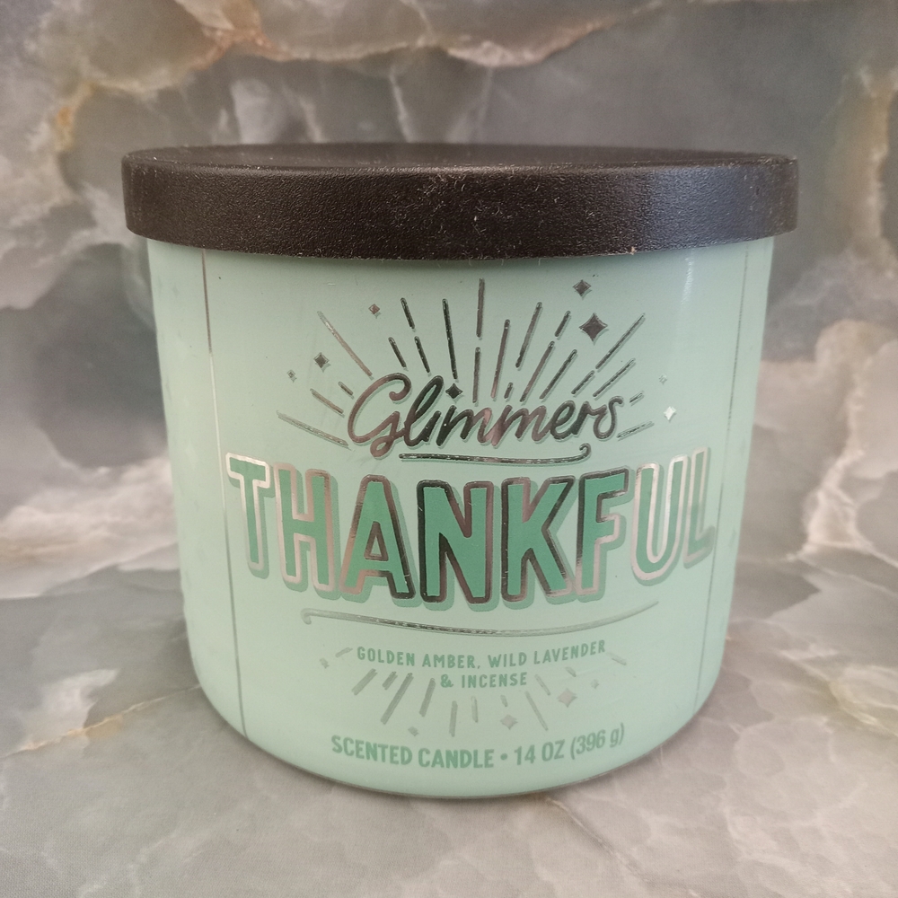 Glimmers Thankful Scented Candle